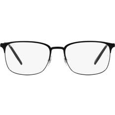 Herren - Vollrandfassung Brillen Ray-Ban Rb6494 Schwarz Fassung Klar Glas Polarisiert 56-18 Schwarz 56-18