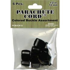 Buckles Pepperell Parachute Cord Buckles 12mm 6/Pkg