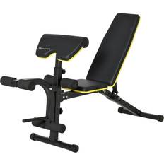 Workout Benches Exercise Benches Soozier Adjustable Workout Bench with Leg Extension and Curl