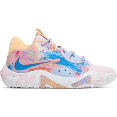 Multicolored - Women Sport Shoes Nike PG 6 - White/Light Photo Blue/Soft Pink