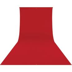 Westcott Wrinkle-Resistant Backdrop Scarlet Red 9x10ft