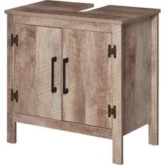 Bathroom vanities with sink kleankin Wooden Sink Bathroom Saver