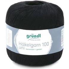 Gründl Häkelgarn 100 schwarz