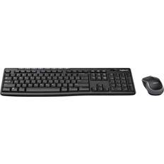 Logitech Full Size Keyboards Logitech Wireless Combo MK270 (English)