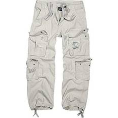 Weiß Hosen Brandit Pure Vintage Cargo Pants - White