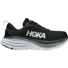 Black - Men Sport Shoes Hoka Bondi 8 M - Black/White