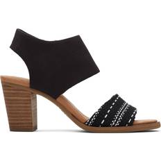 Toms Majorca Cutout Women's Black Sandal Black-Multi