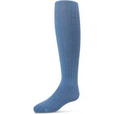 MeMoi Girl's Ribbed Tights - Blue (32399685025834)