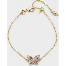 Kendra Scott Lillia Crystal Strand Necklace - Gold Violet