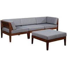 Natural Sofas AllModern Jurgen 4 Sectional Sofa