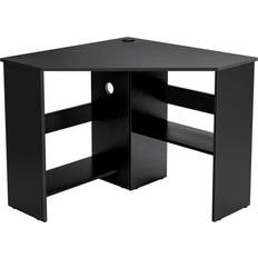 Tables Costway Corner Triangle Workstation Writing Desk 33.5x48"