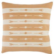 Estela 100% Throw Square Complete Decoration Pillows White, Brown