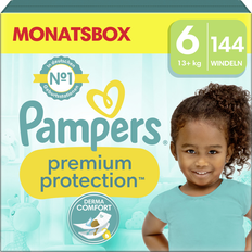 Pflege & Bad reduziert Pampers Premium Protection Diapers Size 6 13+kg 144pcs