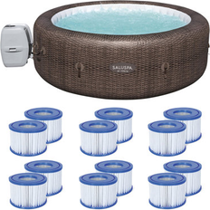 Hot Tubs Bestway Inflatable Hot Tub SaluSpa St Moritz & Coleman Filter Type VI Replacement Pack