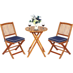 Goplus 3 Pieces Bistro Set