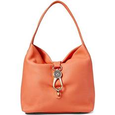 Dooney & Bourke Pebble Grain Small Logo Lock Sac Shoulder Bag