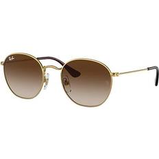 Ray-Ban Sunglasses Children Rob Kids Gold Frame Brown