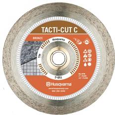 Brush Cutter Blades Husqvarna Tacti-Cut Dri Disc 4-1/2 D X 7/8 Continuous Rim Diamond