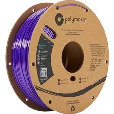 Polymaker Silk PLA Filament 1.75mm Shiny PLA Purple Filament, 1kg PLA 1.75 Cardboard Spool PLA Silk Purple Shiny Filament 1.75mm, Print with Most Printers Using 3D Filaments