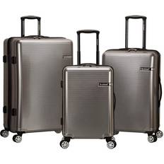 Rockland Luggage Horizon 3 Piece Hardside Polycarbonate Luggage Set 