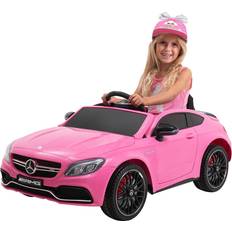 Kinder-Elektroauto Mercedes AMG C63 Lizenziert Pink