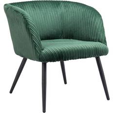 Green Lounge Chairs Zuo Papillion Collection 109222 Lounge Chair