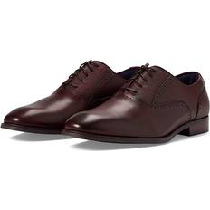 Stacy Adams Kalvin Plain Toe Oxford Burgundy Men's Shoes Burgundy