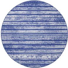 Nourison Whimsicle Tribal Blue, White