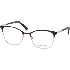 Calvin Klein CK 21124 001, including lenses, RECTANGLE Glasses, FEMALE