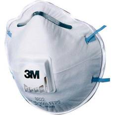 Einstellbar Gesichtsmasken & Atemschutz 3M Disposable Respirator FFP2 Valved 8822 10-pack