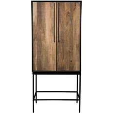 Brown Glass Cabinets Dutchbone »Nairobi« Schrank Vitrine