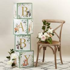 Best Photoframes & Prints Kate Aspen Woodland Baby Block Box Set of 4