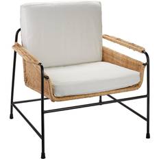 Black Lounge Chairs Jamie Young Company Palermo Natural Off Lounge Chair