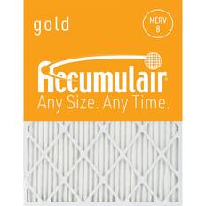Air filter 14x18x1 Accumulair Gold 14x18x1 MERV 8 Air Filter 4 Pack