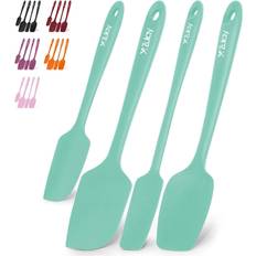 6 Pcs of Silicone Spatula Set For Home Cooking and Baking Heat Resista –  amazing home cook