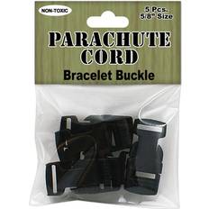 Pepperell Parachute Cord Buckles 15mm 5/Pkg