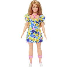 Dukker & dukkehus Mattel Barbie Fashionista Doll Floral Babydoll Dress