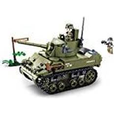 Sluban Toys Sluban Army Leichter alliierter Panzer, Klemmbausteine
