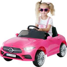 Actionbikes Motors Kinder Elektroauto Mecedes Benz CLS350 Kinderauto Elektrofahrzeug Spielzeug Auto Pink Elektro-Kinderfahrzeug