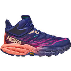 Syntetisk Løpesko Hoka Speedgoat 5 Mid GTX W - Bellwether Blue/Camellia