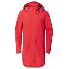 Rot Regenjacken & Regenmäntel Vaude Women's Mineo 2.5L Coat - Flame