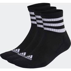 Weiß Socken Adidas 3-Stripes Cushioned Sportswear Mid-Cut Socks Pairs 6.5-8