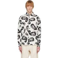 Jacquemus Simon shirt print_white_black_paisley