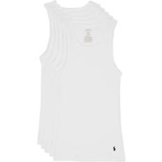 Polo Ralph Lauren Men - White Clothing Polo Ralph Lauren Classic Fit Cotton Wicking Tanks 5-pack - White