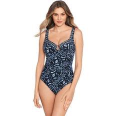 Miraclesuit Women's Palatium Colorblock Escape Underwire One-Piece Swimsuit Palatium Palatium