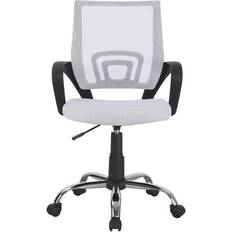 Executive home office furniture Naomi Home Mid-Back Office Chair 34.6"