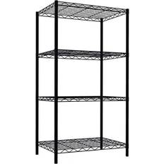 Home Basics 4-Tier Shelving System 21x46.5"