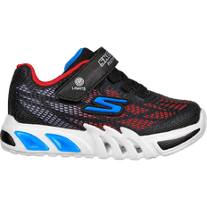 Skechers Kid's Flex-Glow Elite Vorlo - Black/Blue/Red