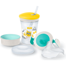 Silikon Auslaufsichere Becher Nuk Trinklernset All-in-1 230ml