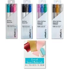 Pencils Cricut Joy Gel Pen Variety Bundle Smooth and Glitter Assorted Colors
